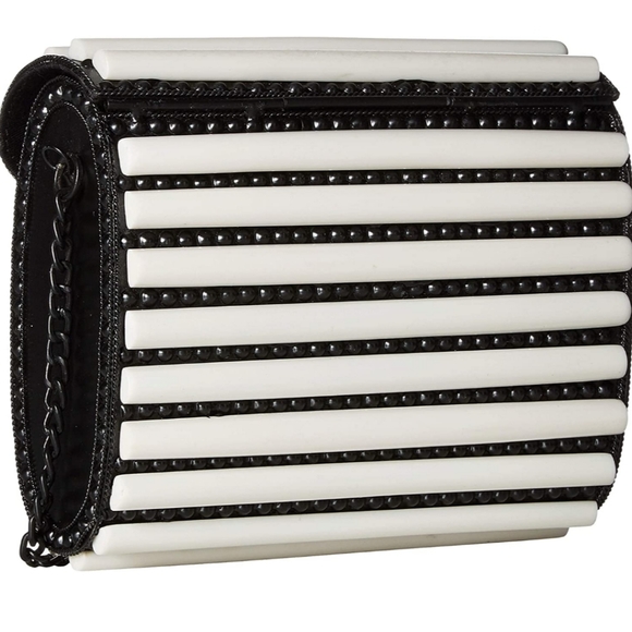 Hallie Iron Hardshell Clutch - Picture 3 of 3